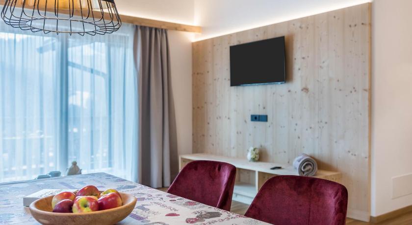 マレーベ Les Ciases Chalets Dolomites Apt 6 3つ星 シングルルーム 施設