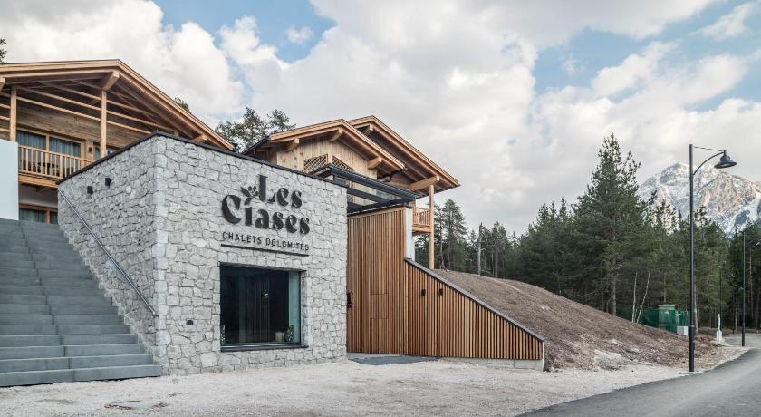 マレーベ Les Ciases Chalets Dolomites Apt 6 3つ星 シングルルーム ロビー