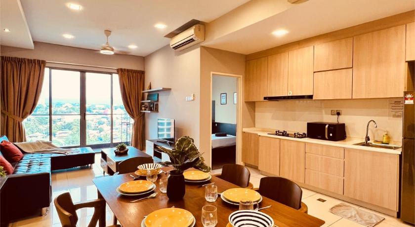 コタキナバル Maison life 2 小居屋 @The Loft Imago 4つ星 ゲストハウス 客室