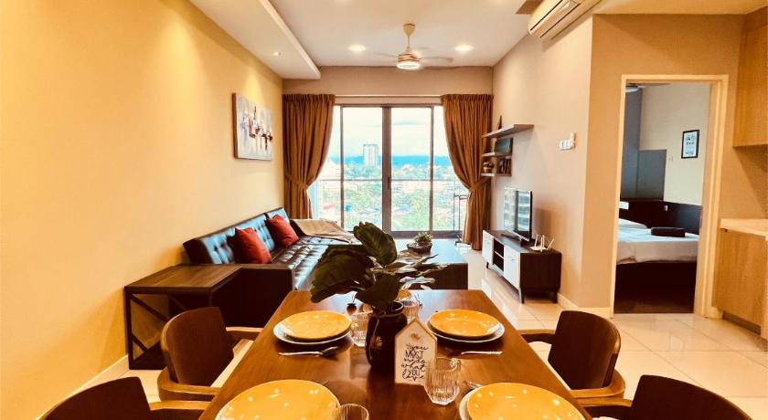 コタキナバル Maison life 2 小居屋 @The Loft Imago 4つ星 ゲストハウス ロビー