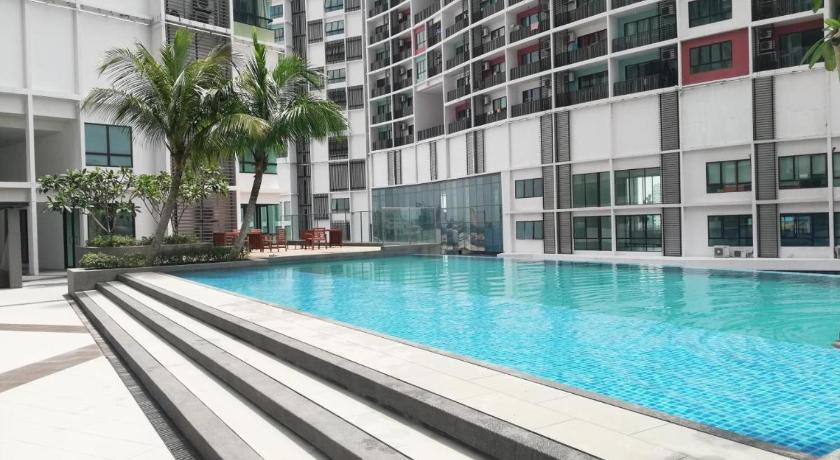 莎阿南 Homestay i city Shah Alam 3星级 单人房 餐厅