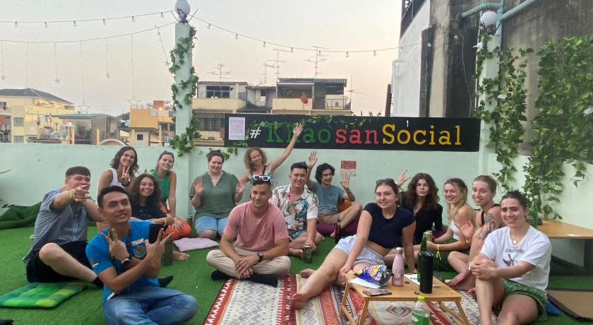 バンコク Khaosan Social Capsule Hostel 5つ星 ホテル ロビー