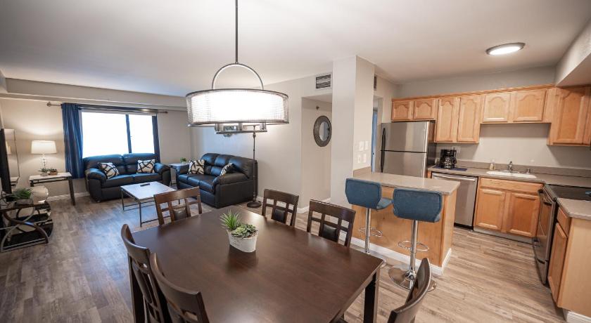 라스베이거스 / 라스베가스 (NV) Stay Together Suites on The Strip - 2BR Condo - NO RESORT FEES 4성급 숙소 객실