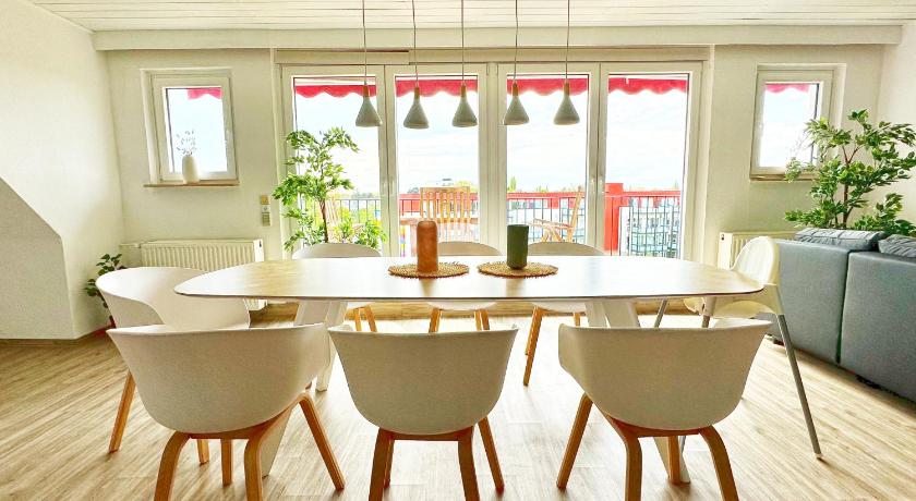 クレーフェルト Maisonette Apartment in Krefeld mit 2 Balkone 4つ星 シングルルーム ロビー