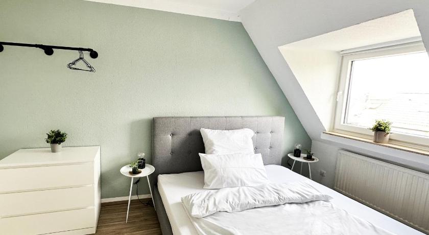 クレーフェルト Maisonette Apartment in Krefeld mit 2 Balkone 4つ星 シングルルーム ロビー