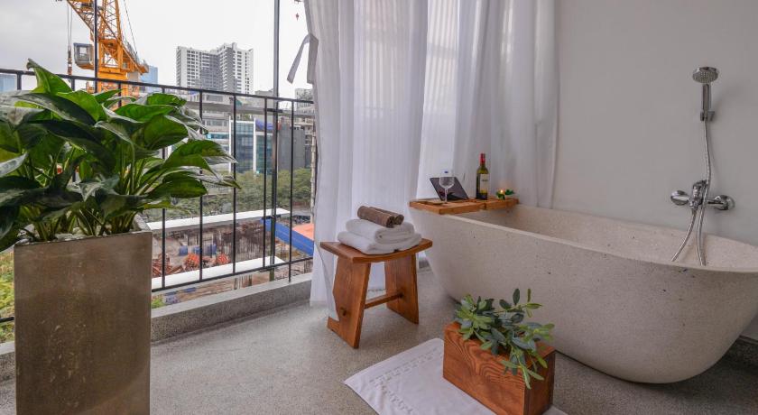 ハノイ 22Housing - 22Land Residence Hotel 4つ星 ホテル ロビー