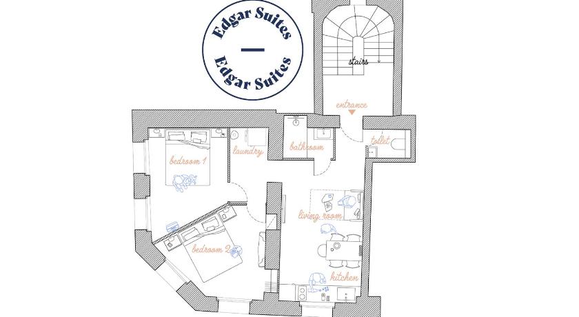 Edgar Suites Martyrs - Lebas - image 7