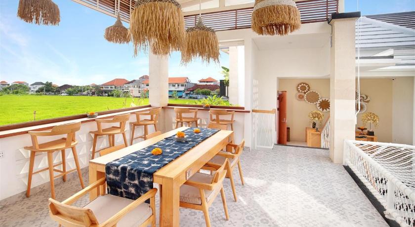 バリ Aeera Villa Canggu by Ini Vie Hospitality 4つ星 ホテル レストラン