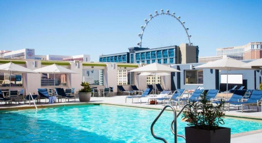 ラスベガス Condo at Platinum Hotel Strip View 4つ星 宿泊施設 眺望