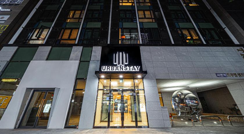 プサン Urbanstay Seomyeon 4つ星 ゲストハウス レストラン