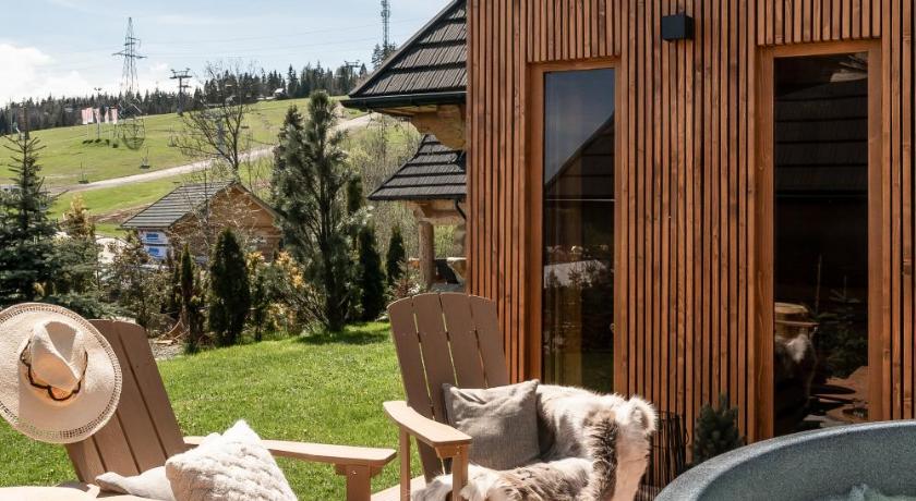 Domki w Bialce WOODHOUSE- basen, sauna, jacuzzi — Hotel in Bialka Tatrzanska
