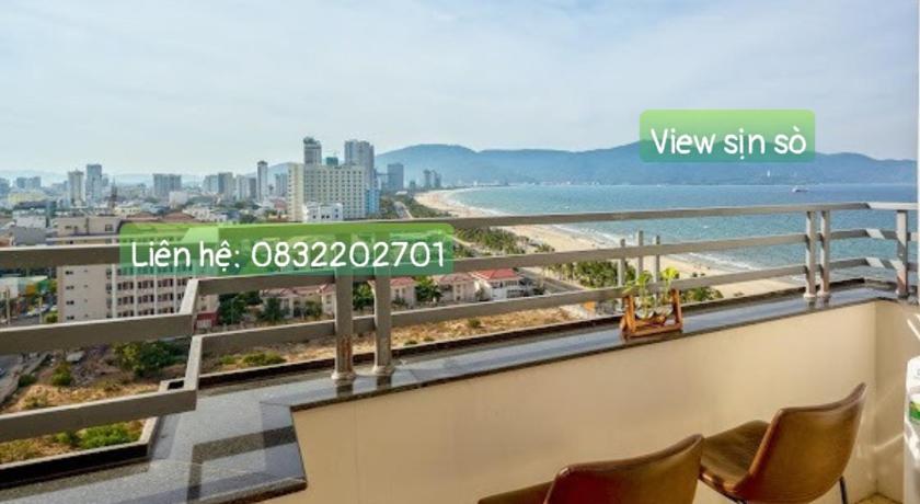 ダナン Da Nang Chillin Apartment Sea View - Can Ho Huong Bien Đa Nang 4つ星 ゲストハウス レストラン