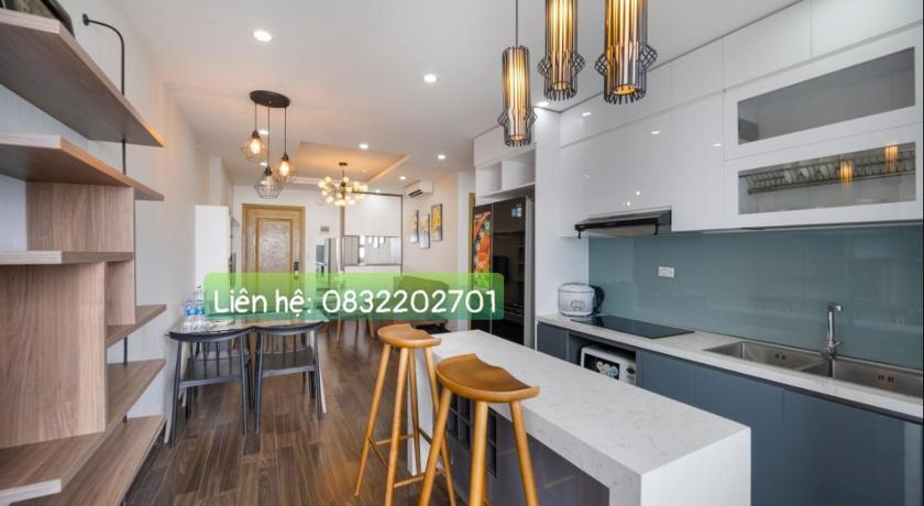 ダナン Da Nang Chillin Apartment Sea View - Can Ho Huong Bien Đa Nang 4つ星 ゲストハウス ロビー