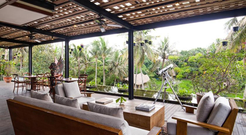 バリ Plataran Ubud Hotel and Spa 5つ星 ホテル 眺望