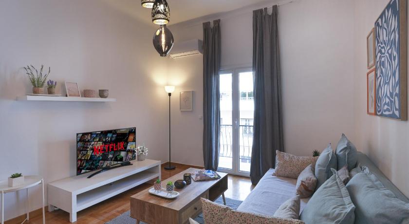 Beautiful Athenian apartment next to the center photo
