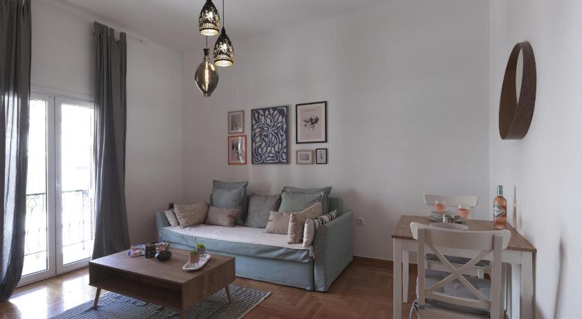 Beautiful Athenian apartment next to the center photo