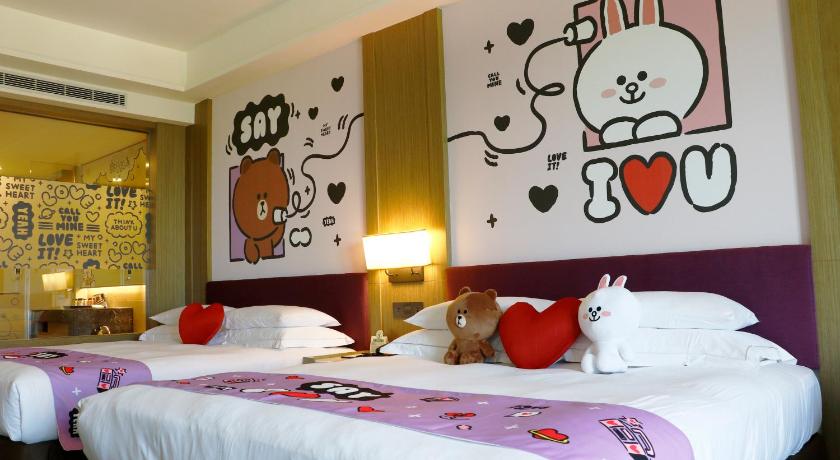 LINE FRIENDS主題豪華家庭房（隨機安排房型主題） (LINE FRIENDS Theme Deluxe Family Room(Randomly Arrange Room Type Theme))圖片 6
