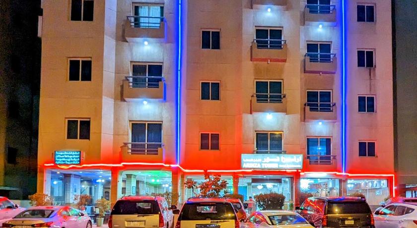 クウェートシティ Arinza Tower Quality Suites 3つ星 ホテル 眺望