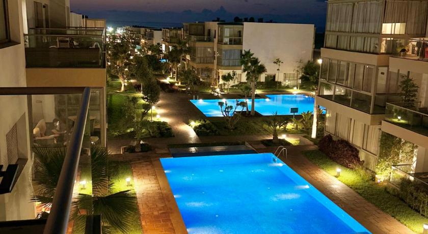 Blue Beach, Sidi Rahal, Appartement pour familles