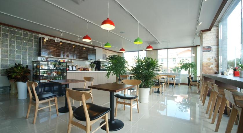 チェジュ Aquabeach hotel 2つ星 ホテル ロビー