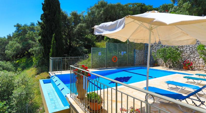 Villa Rose above Agni with amazing views photo