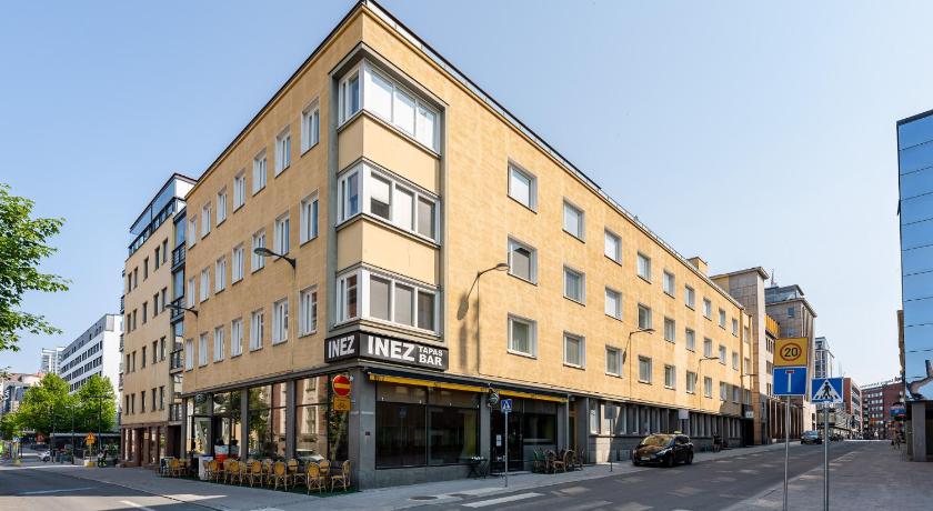 Апартаменты 2ndhomes Tampere «Koskipuisto» — 1-комнатная квартира в центре города с сауной
