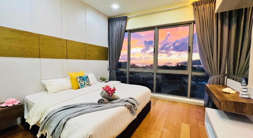 コタキナバル Maison life 2 小居屋 @The Loft Imago 4つ星 ゲストハウス 眺望