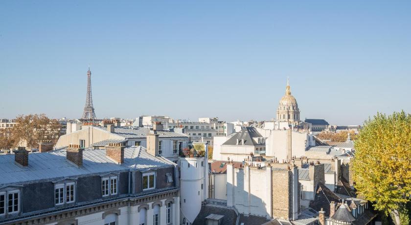 Eiffel Tower view terrace Saint Germain des Pres - image 11