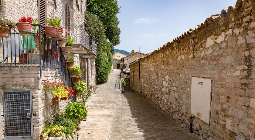 아시시 에레모 델리 카세리의 프라이빗 하우스 (60m², 침실 1개, 프라이빗 욕실 1개) (Rustic House con patio e giardino, Assisi centro) 4성급 싱글룸 외관