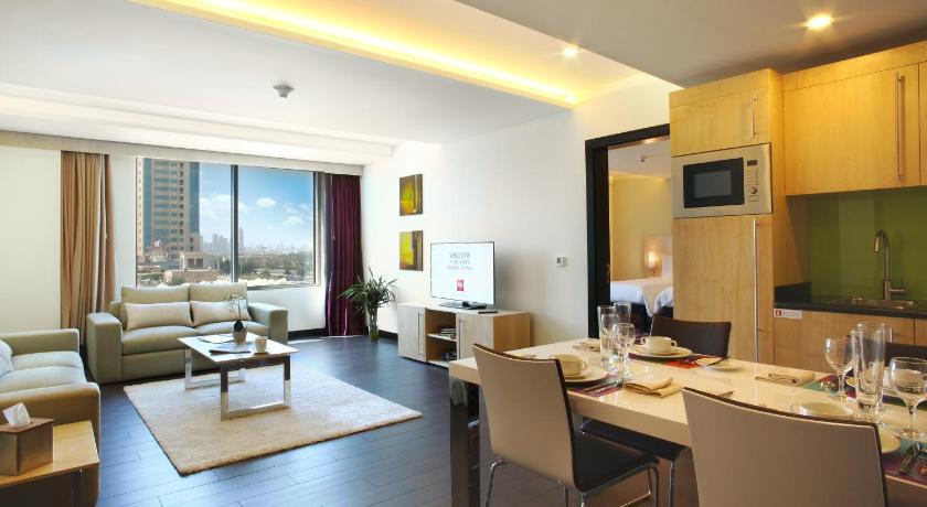 科威特城 ibis Kuwait Salmiya 4星级 酒店 泳池