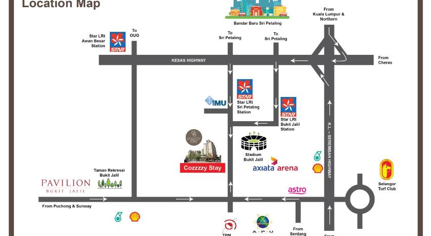 Cozzzzy Two Next to Axiata Arena, Bukit Jalil photo