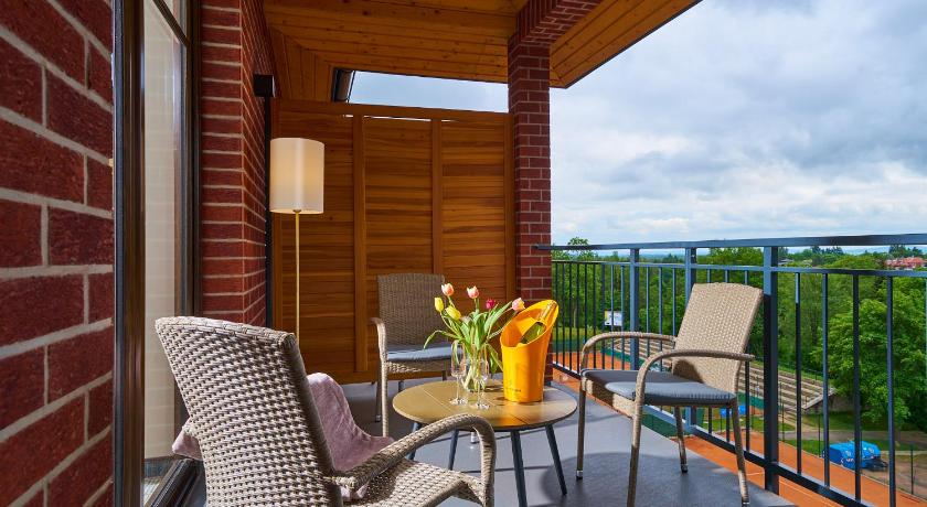 Balcony/terrace, Hotel Queens Marianske Lazne in Marianske Lazne