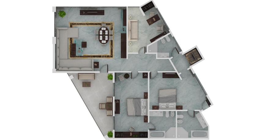 Image of Apollon Suite Two Bedroom Sea View 9