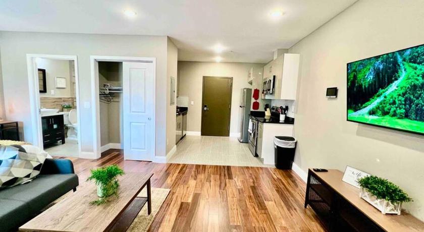 필라델피아 (PA) 402 Stylish luxe Apt at center city self check-in 4성급 숙소 로비