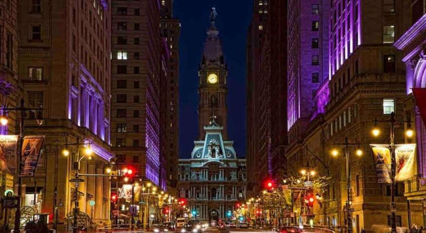 필라델피아 (PA) 402 Stylish luxe Apt at center city self check-in 4성급 숙소 로비