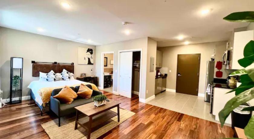 필라델피아 (PA) 402 Stylish luxe Apt at center city self check-in 4성급 숙소 객실