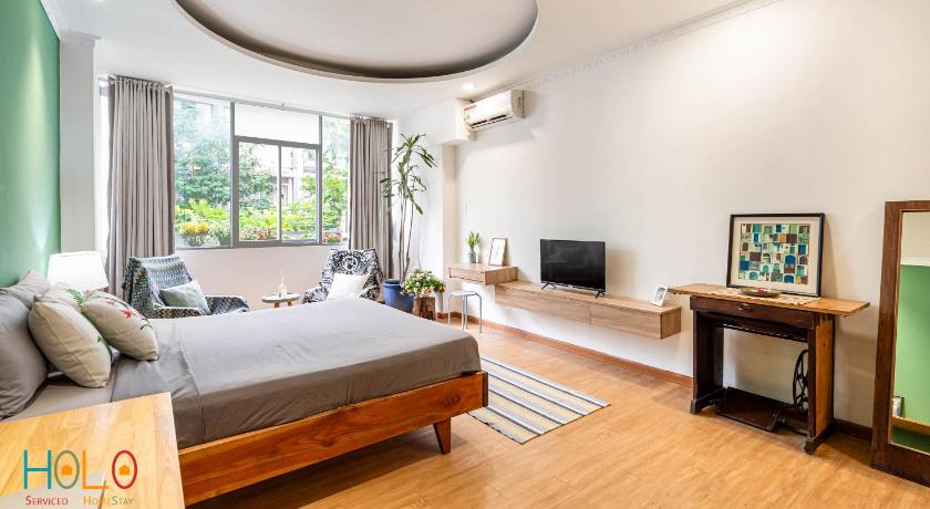 ホーチミン HOLO BEN THANH SAIGON Serviced HomeStay 3つ星 ゲストハウス プール