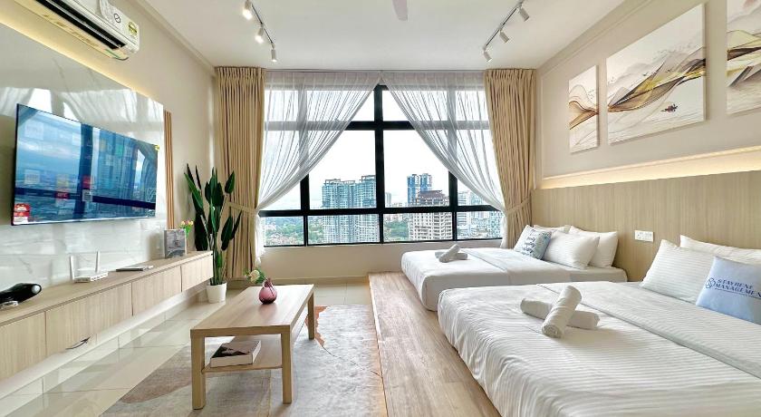 ジョホールバル Twin Tower Residence Johor Bahru by Stayrene 5つ星 ゲストハウス スイート