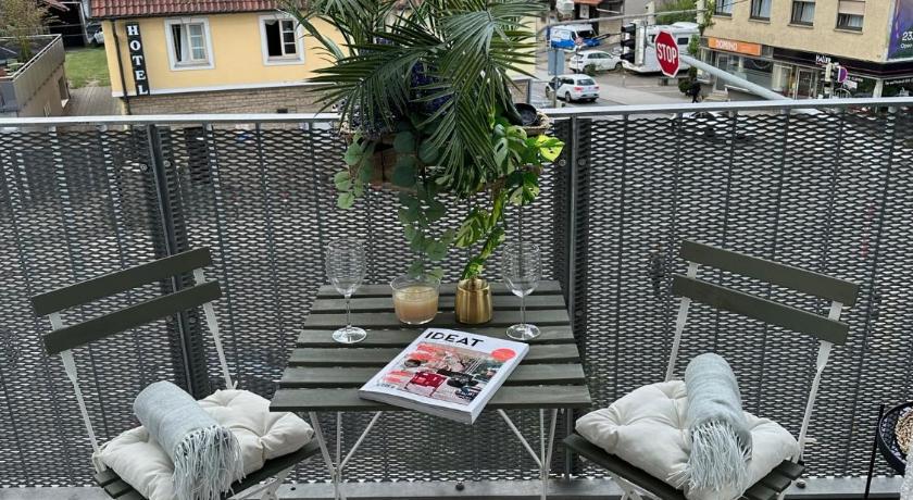 Stilvolles und modernes Appartement mit sonnigem Balkon in Flughafen- und Messenahe 31