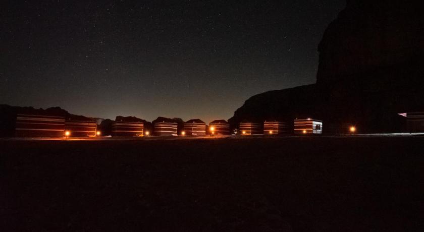 Wadi rum galaxy camp photo