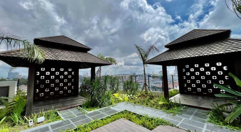 マラッカ New Bali Kota-1Room/4-6pax/nr jonkerstreet 10minit 4つ星 ゲストハウス レストラン