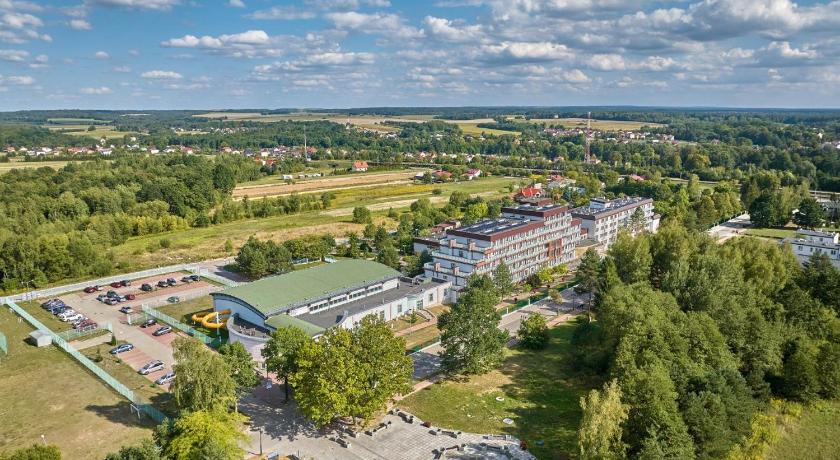 호리니에츠 즈드로이 CRR KRUS "KRESOWIAK" w Horyńcu-Zdroju (CRR KRUS "KRESOWIAK" w Horyncu-Zdroju) 3성급 호텔 레스토랑