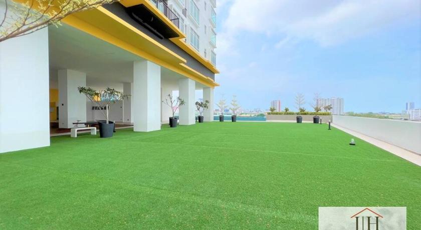 マラッカ Melaka {Nova8 Suite} City-View/ 4Pax/ WIFI/tv-box 4つ星 ゲストハウス ロビー