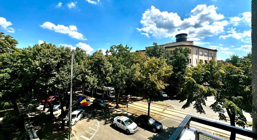 蒂米什瓦拉 Chic Studio 4星级 单人房 餐厅