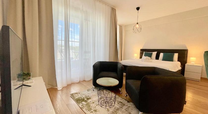 ベオグラード Green - stan na dan studio Novi Beograd, parking 5 evra dan 4つ星 シングルルーム スイート