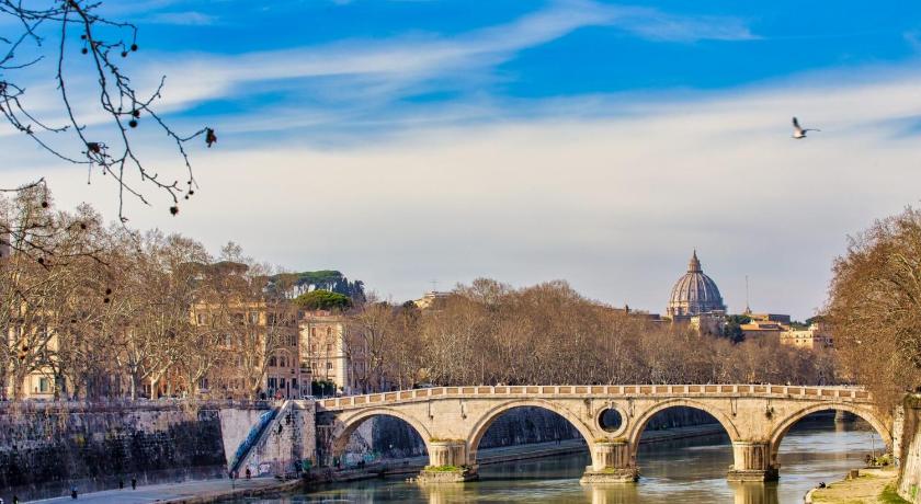 ローマ Happy Trastevere in Rome 3つ星 シングルルーム 外観