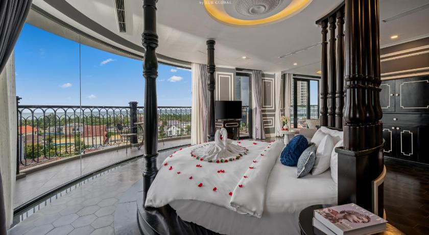 ダナン Hotel Del Luna Boutique 4つ星 ホテル 客室