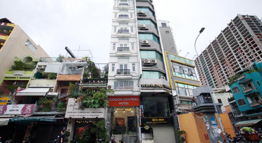 ホーチミン Saigon Central Hotel  2つ星 ホテル ロビー