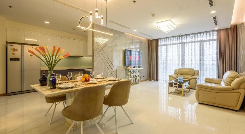 ホーチミン Vinhomes Central Park - Luxury Apartment 4つ星 ゲストハウス ロビー
