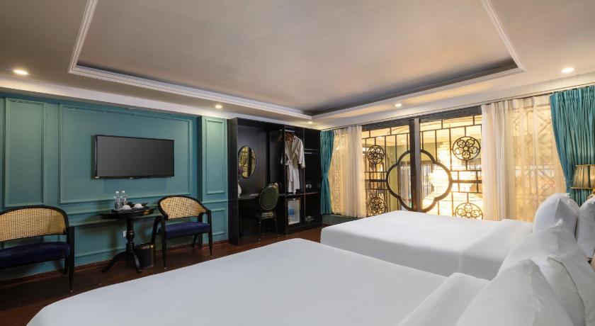 ハノイ Madelise Palace Hotel & Spa 4つ星 ホテル 外観